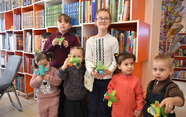 Читательская лаборатория "Самолёт для папы"