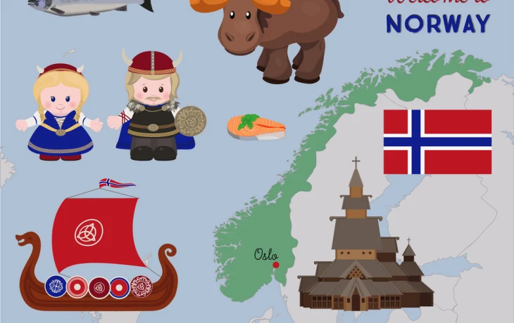 Норвегия - страна холодной сказки